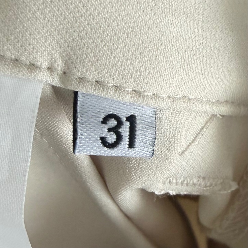 State & Liberty Athletic Fit Pants Mens 31 Beige 4-Way Stretch Chino - Picture 6 of 9